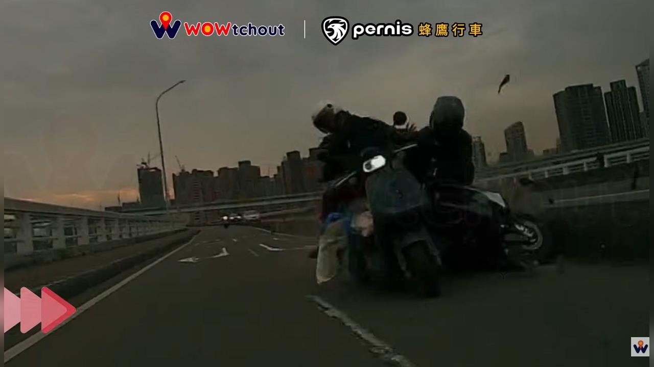 男大生載妹子「超車沒過」碰撞！女頭破頸斷裂「慘死重新橋」驚悚撞擊瞬間曝光