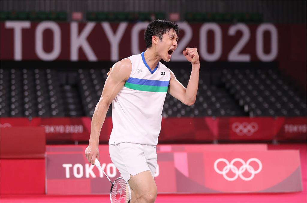 羽球(影)／周天成鏖戰3局退安東森　4強強碰地主好手石宇奇