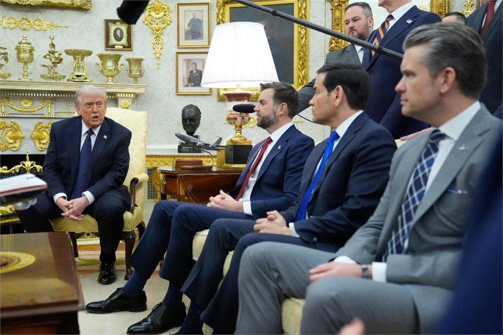 川普談開戰理由與盧比歐不同調　重申伊朗必先攻擊才先發制人　