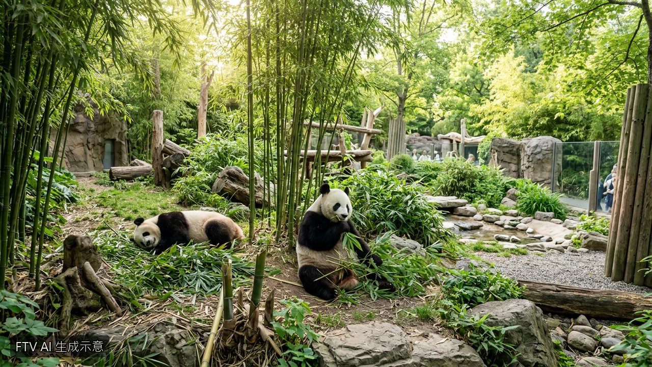 中國大貓熊抵達亞特蘭大動物園　展開10年旅美生活