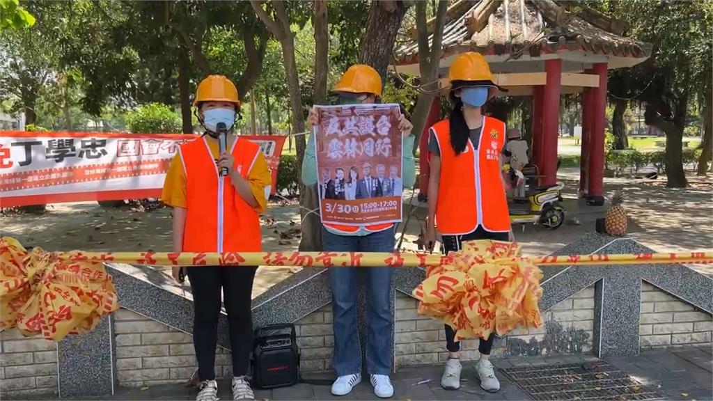 罷免雲林立委丁學忠連署破萬 拔釘團隊拚4月底3.5萬份達陣
