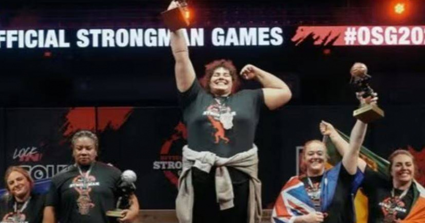 世錦賽女子大力士冠軍竟是「生理男」　主辦單位：撤銷成績及參賽資格