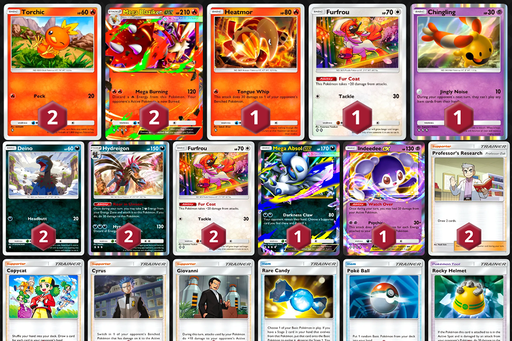 【有牌快抄】《PTCG Pocket》紅蓮烈焰 1/3 國外賽事牌組推薦:三首惡龍、超級火焰雞ex