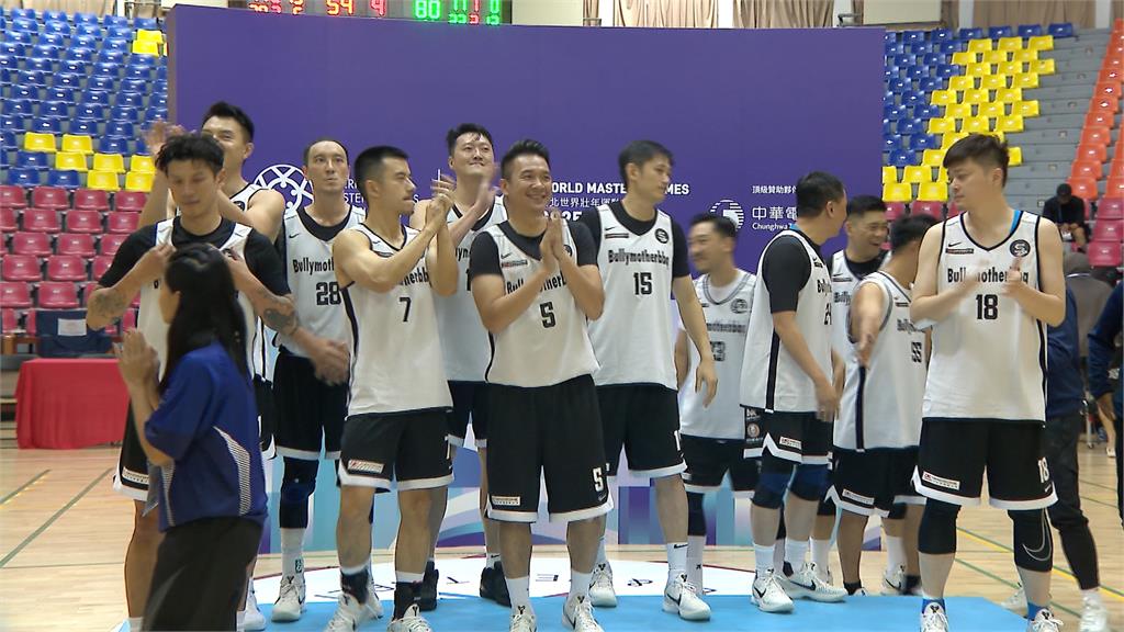 世壯運35+五對五男籃賽　「台灣飛人」陳信安領軍奪銀