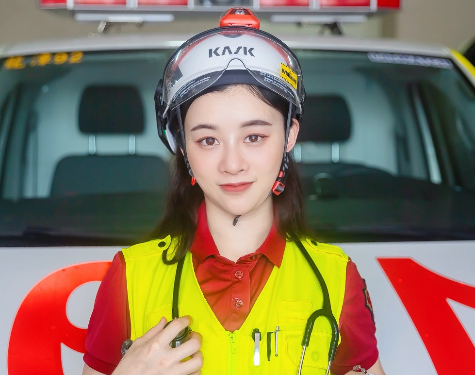 桃消龍潭分隊正妹救護員　勇奪全國十大傑出救護技術員 