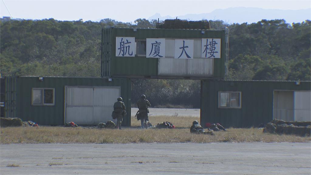 桃機航廈攻防戰 陸軍聯兵營操練反滲透