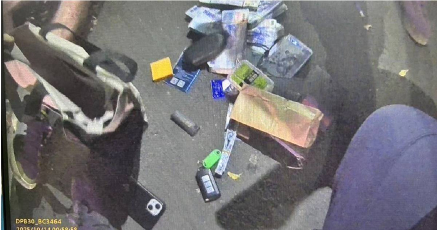 通緝犯「藏60萬現金、毒品」拒檢還襲警　5人落網當中竟有未成年少女
