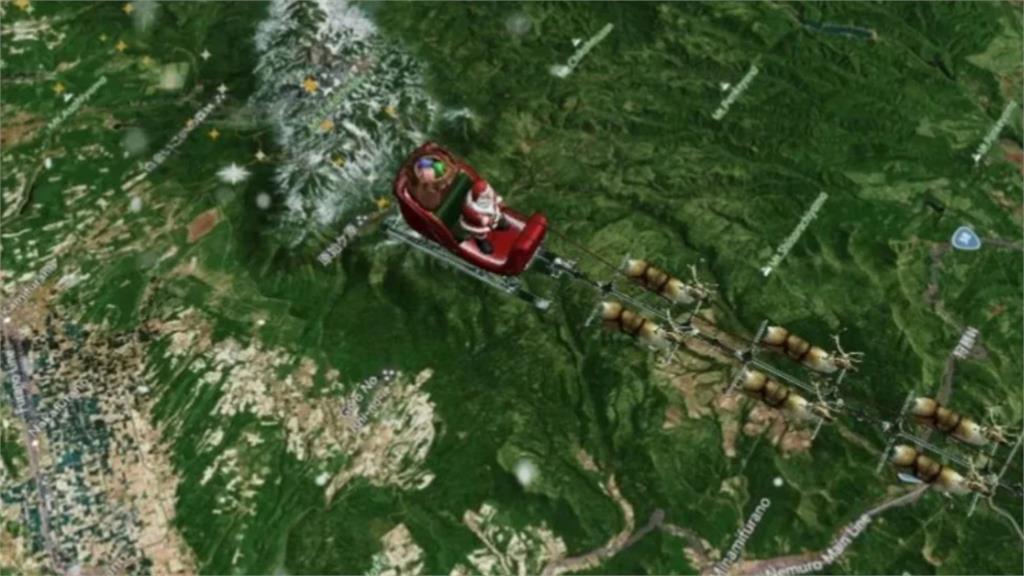 拿到禮物了嗎？耶誕老公公「送禮雪橇」平安夜21:15「飛越台灣」畫面曝