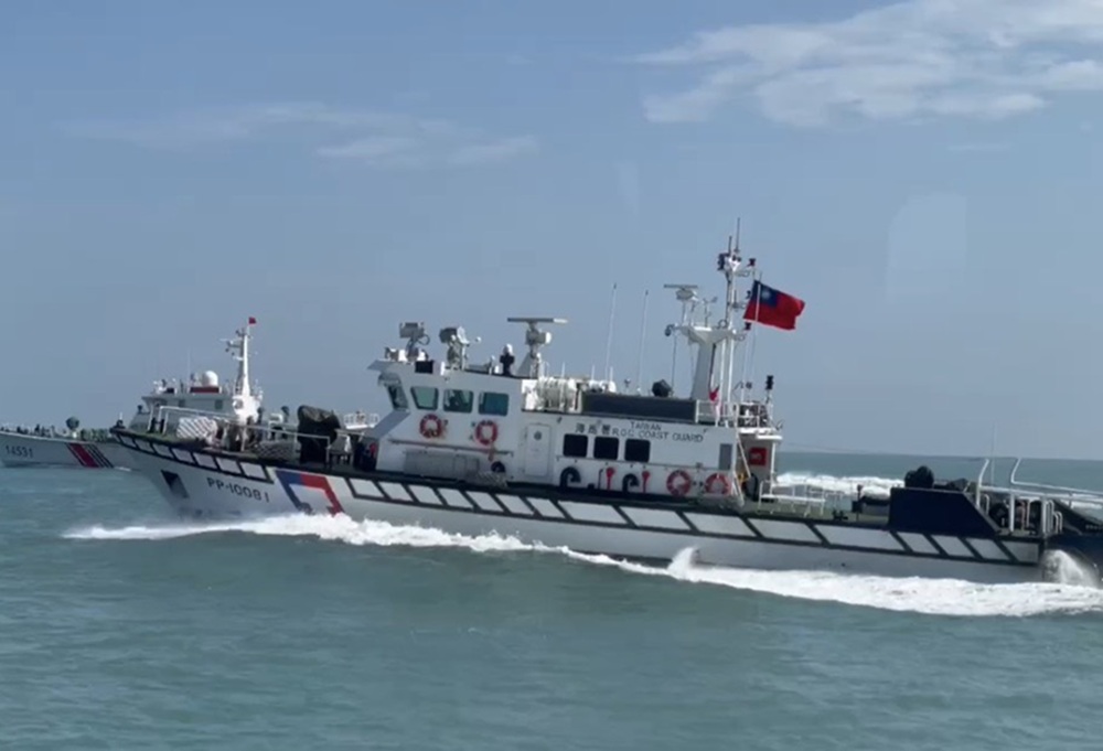 把握漁汛期漁民紛出海作業　中國海警以巡查之名侵擾金門