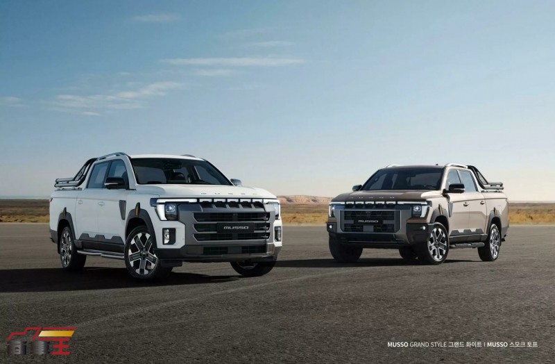 傳承品牌皮卡精神,全新改款 KGM Musso 正式亮相