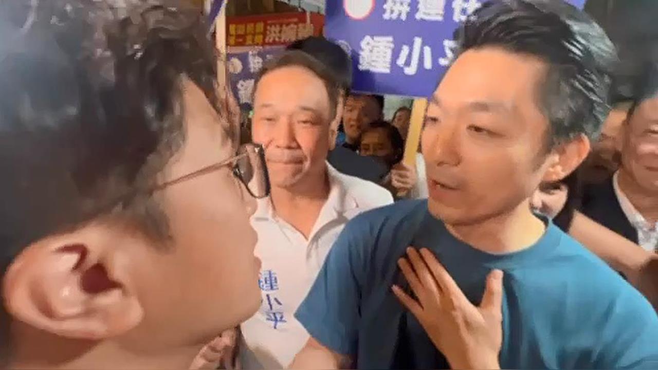 快新聞／萬華廣照宮拜票巧遇蔣萬安　沈伯洋當場約戰「辯論至少4場」細節曝
