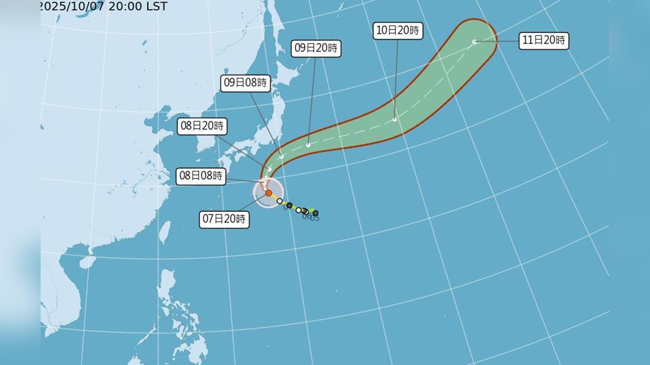 快新聞／強颱哈隆最新消息！「這2地」發布特別警報　專家：恐增強為超級颱風