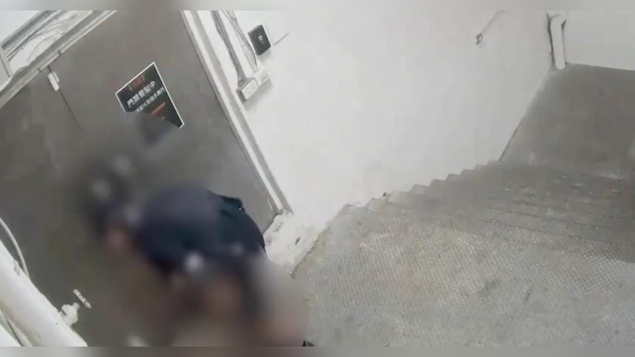 快新聞／張文最後身影曝光！熟練打開頂樓大門　警冒險狂追