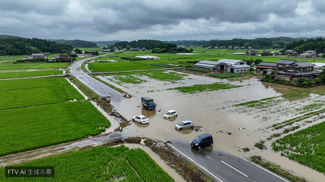 日本東部暴雨釀4死　千葉成田機場6千旅客受困滯留