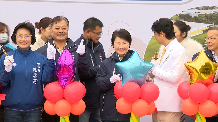 台中神岡圳前路道路拓寬完成　市長盧秀燕出席祈福完工典禮