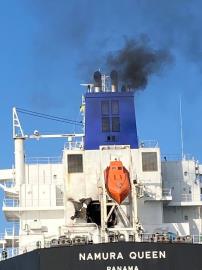 快新聞／日本貨船於黑海遭俄軍砲擊中「船尾冒煙」 1船員受傷