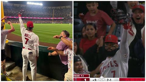 MLB／一生必看的棒球照片！搶劫全壘打跌入看台　球迷「觀眾席英雄視角」十萬人搶看