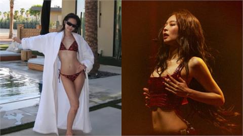 Jennie解放比基尼！拉開浴袍大秀「水蛇腰」放福利：瘋狂的旅程