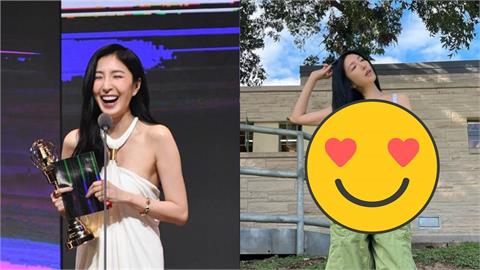 47歲楊謹華上身全淨空「脫到只剩Bra」!長褲狂下滑「猛洩小褲褲」辣暈網