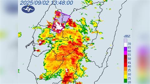 快新聞／中部4縣市雷聲作響！　氣象署曝大雷雨下到「這時」