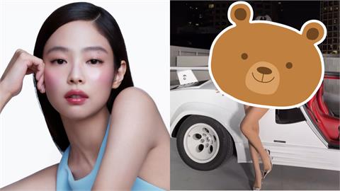 Jennie拍MV濾鏡一關「變張婷婷」！抬頭「巨大招牌」粉嗨爛：在台灣？