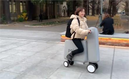 日本推充氣式電動單車 可摺疊收進背包