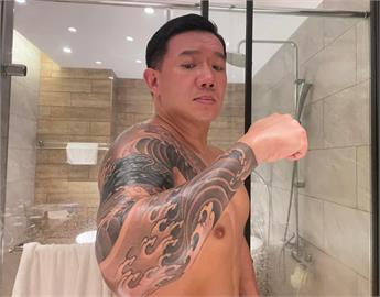 快新聞／想秀「台灣紀念刺青」遇氣溫驟降　杜汶澤：哪裡有賣透明羽絨衣？