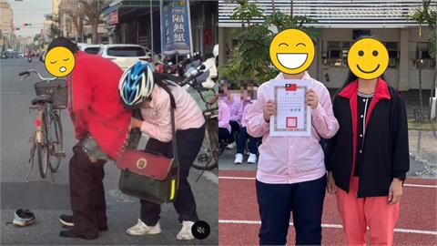 阿伯路邊脫褲「疑似失智」！女學生「神救援」畫面曝光網讚：天使化身