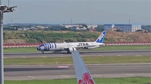 10年地球旅程畫下句點　全日空R2D2彩繪機退役