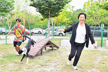 彰化第4座寵物公園今啟用　王惠美：落實人與動物共融共享理念