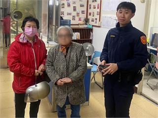 老婦外出迷途無助喊「帶我回家」龍潭警暖心助團圓