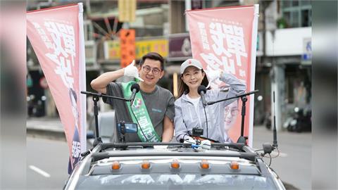 看好「優質小雞搭母雞」　郭昱晴力挺卓冠廷陪車掃