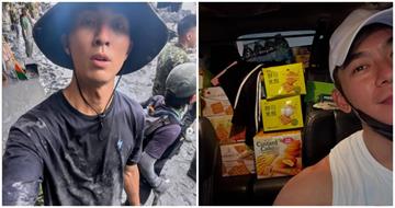 災區清淤、籌集物資……百萬YTR、台八男星齊出力　事後分享要點：希望一切順利