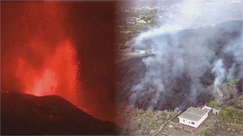 急撤5千人！西班牙火山岩漿狂噴毀百棟房　觀光部長竟稱：精彩絕倫的表演