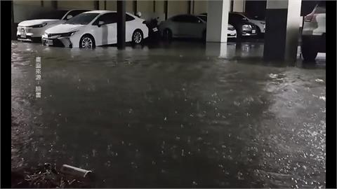 台中整夜暴雨海線嚴重積淹水　稻田慘泡水農民痛罵治水無方