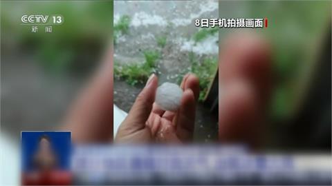 天降異象！中國從北到南豪雨成災　黑龍江驚見水龍捲、下冰雹
