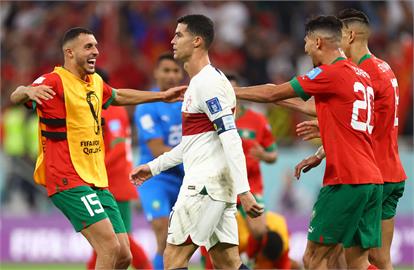 卡達世足／C羅淚灑離場！摩洛哥1：0淘汰葡萄牙　非洲隊伍首晉4強