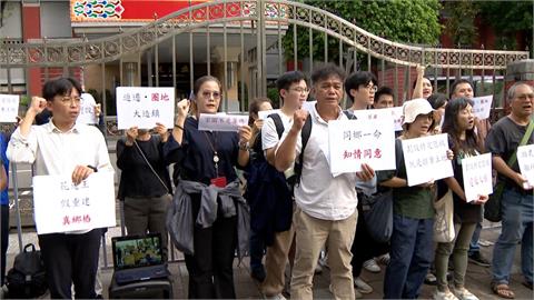 防傅崐萁突襲!馬太鞍洪災條例協商 部落災民立院抗議