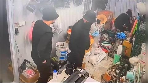 穿著一樣！　３竊賊「全身黑、紅內褲」　專闖工地偷電線、警追緝中