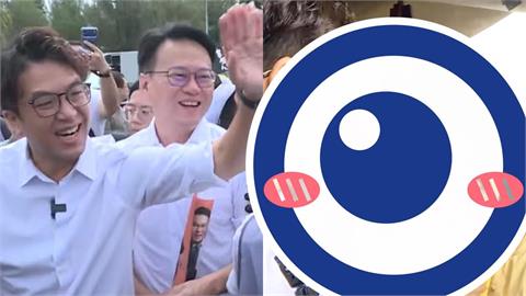 沈伯洋衝新竹「驚見愛妻猛挺別家人」他被逼瘋！夫妻掃街「1幕太真」網笑倒：裝不來