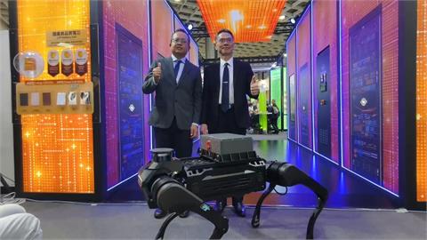 台塑新智能搶攻無人化商機　智慧能源週「機器狗、巡檢機器人齊亮相」