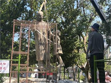 快新聞／推動轉型正義！國安局清查戒嚴檔案　移除營區內蔣介石銅像