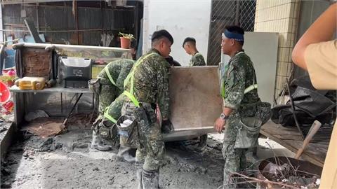 災後第六天國軍繼續協助救災！　賴清德下令：增派兵力