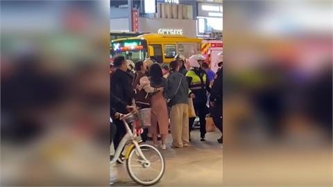 快新聞／北捷驚傳連環攻擊！男戴防毒面具「先炸後砍」　警：已鎖定特徵追緝中