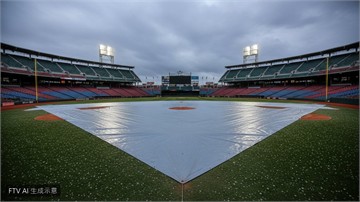 MLB費城人對巨人因雨延賽　週四改打雙重賽拚勝負