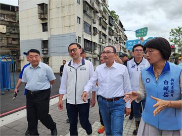 侯友宜市長視察康寧街第三期工程改善成果 新北落實人本環境「更好行」