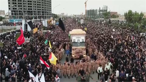 墜機身亡　伊朗總統萊希喪禮現場萬人空巷