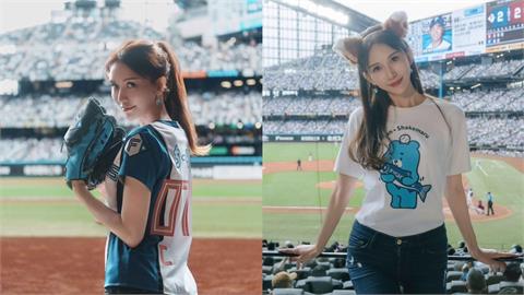 49歲林志玲日本「開球畫面曝光」！本人親揭感想1姿勢網全愛了