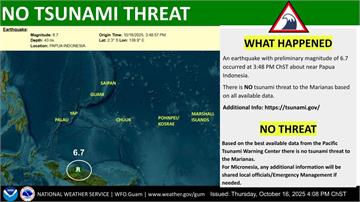 印尼驚傳6.5強震！當地氣象局：未觸發海嘯警報
