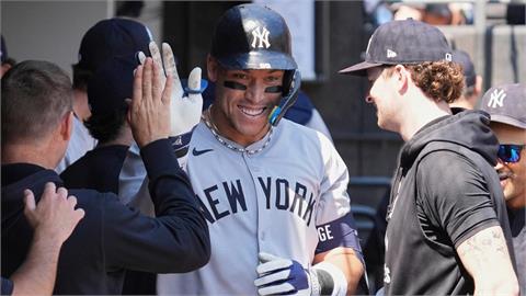 MLB(影)／追平上古神獸躋身洋基隊史全壘打榜前五！「法官」賽後謙虛回應